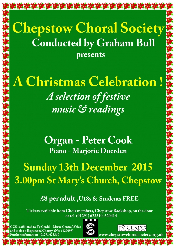 <br />
<b>Notice</b>:  Undefined offset: 3 in <b>/var/www/vhosts/chepstowchoralsociety.org.uk/httpdocs/includes/events.php</b> on line <b>56</b><br />
Christmas Concert Dec 2015