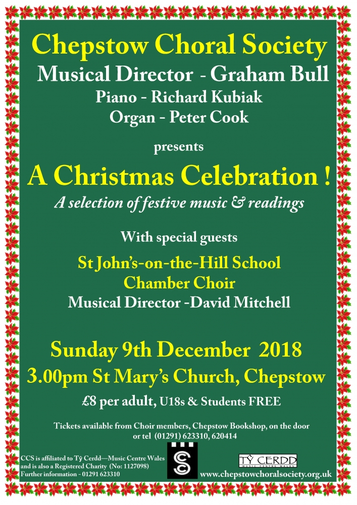 <br />
<b>Notice</b>:  Undefined offset: 3 in <b>/var/www/vhosts/chepstowchoralsociety.org.uk/httpdocs/includes/events.php</b> on line <b>56</b><br />
Christmas Concert 2018