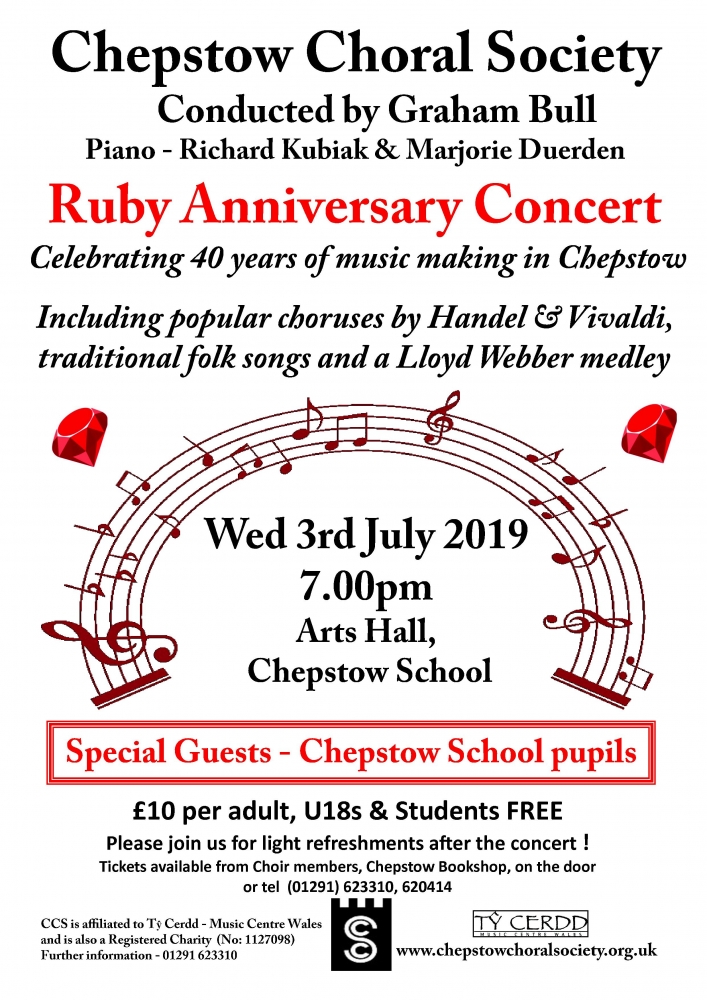 <br />
<b>Notice</b>:  Undefined offset: 3 in <b>/var/www/vhosts/chepstowchoralsociety.org.uk/httpdocs/includes/events.php</b> on line <b>56</b><br />
Anniversary Concert 2019