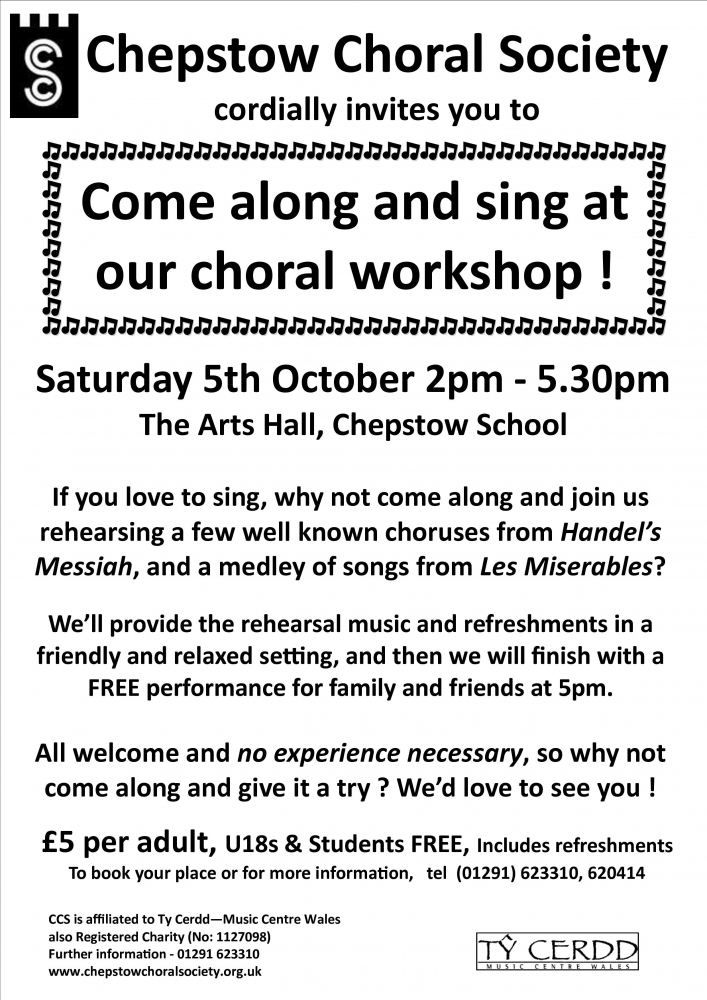 Choral Workshop Oct 2013