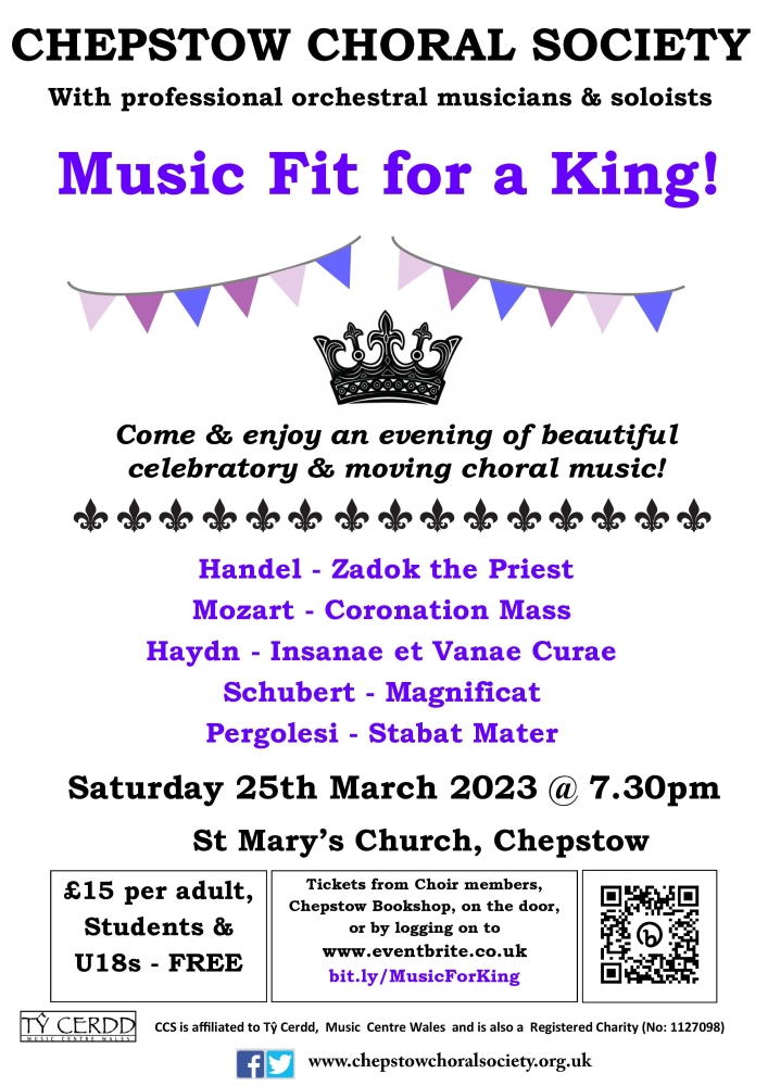 <br />
<b>Notice</b>:  Undefined offset: 3 in <b>/var/www/vhosts/chepstowchoralsociety.org.uk/httpdocs/includes/events.php</b> on line <b>56</b><br />
Spring concert 2023