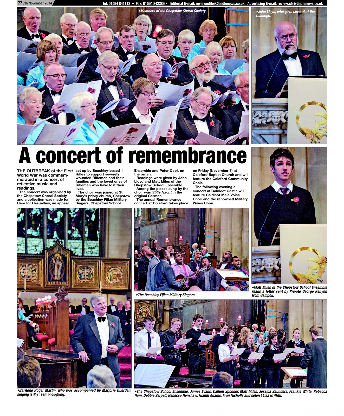 A Concert of Remembrance